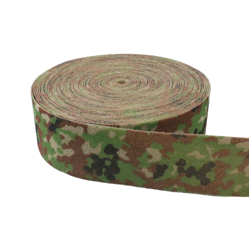 Correa de cierre de bucle de camuflaje japonés JSDF de 10cm de ancho, cinta adhesiva mágica sin pegamento, mochilas, chaleco, gorra, accesorios de costura - imagen 2