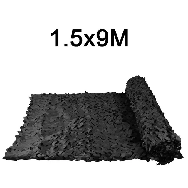 1.5x9m black