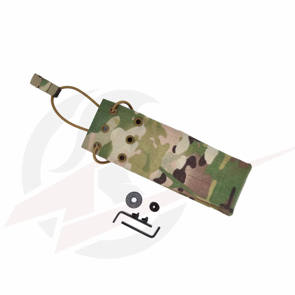 Bolsa táctica para Radio al aire libre, bolsa para Walkie Talkie, bolsillo FCPC V5, chaleco Molle - imagen 2