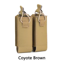 Bolsa táctica de camuflaje Mag. 45 revistas duales doble Smg Molle Airsoft Mpx P90 Ump45 accesorios de equipo bolsa táctica de juego de guerra