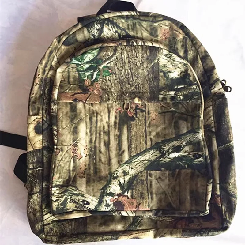 Bionic Jungle Camo Backpack Outdoor Sports Travel Backpack Fashion Trend Leisure Personality Big Tree Camo Hunting Backpack - imagen 4