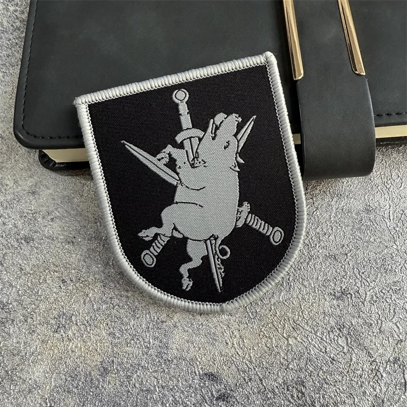 Parche de insignia de moral "Lieberschwein", brazalete militar táctico, gancho y bucle, accesorios para mochila, pegatinas decorativas - imagen 2