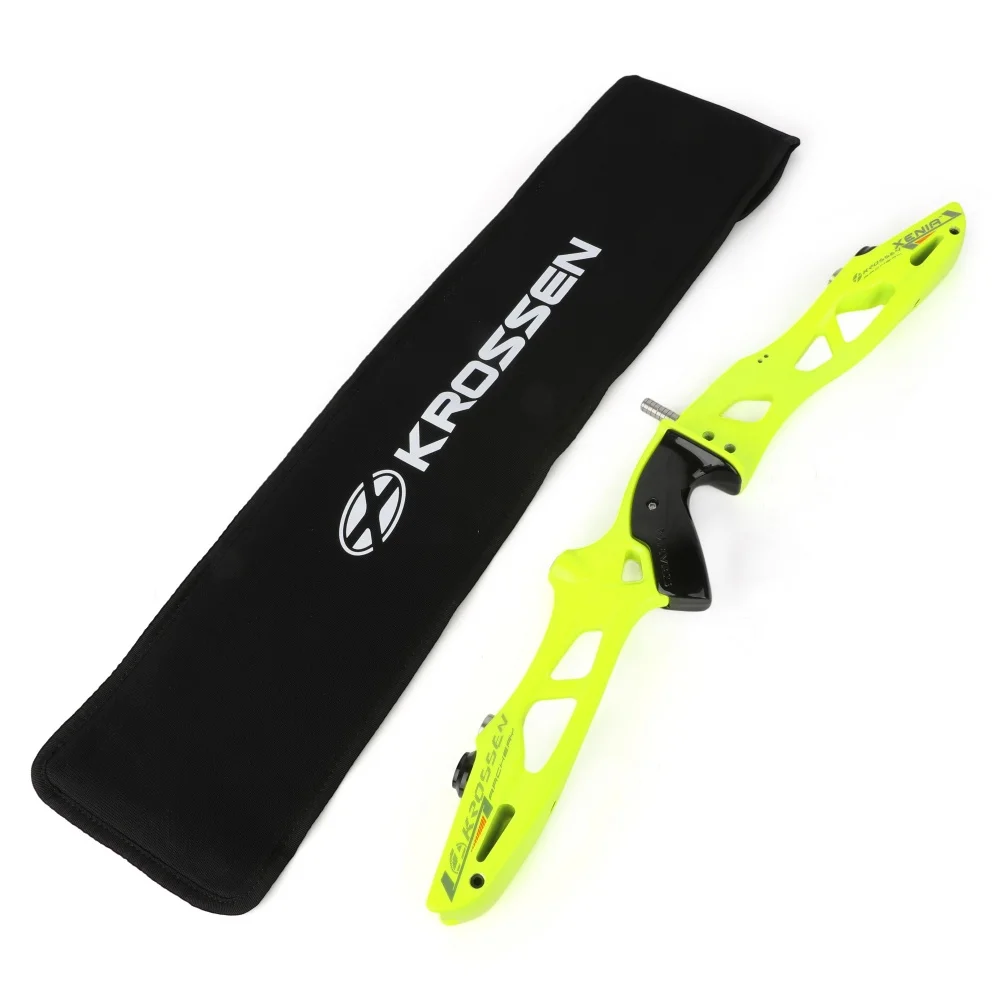 Arco recurvo de aleación de magnesio de 23 "/25", mango de plástico, mano izquierda/derecha, tiro con arco, competición, objetivo de caza - imagen 4