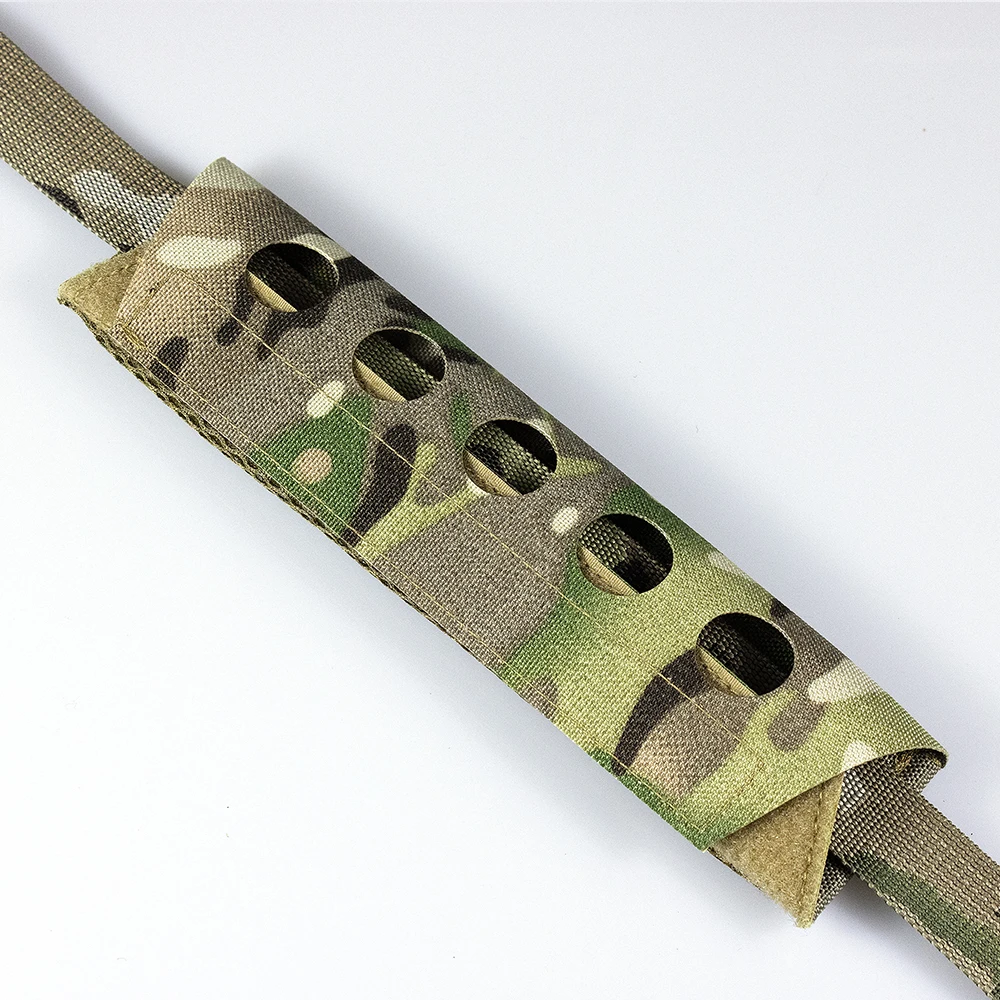 Almohadilla de correa táctica, funda para auriculares, almohadilla para correa de auriculares, dispositivo de comunicación, Protector de cojín de malla, accesorios de caza - imagen 3