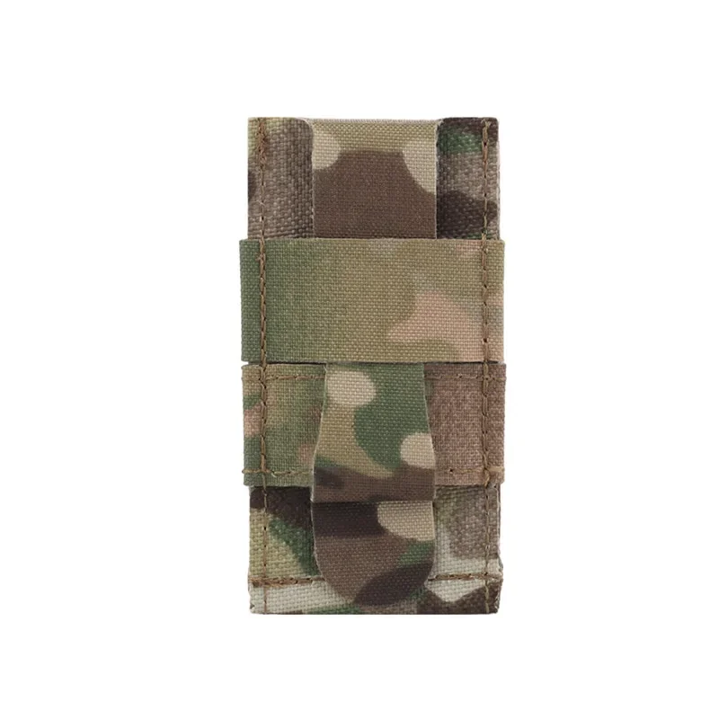 ERQYGRA-bolsa táctica individual de 9mm, ligera, elástica, para pistola Mag Magazine Molle, accesorios de Paintball, almacenamiento, riñonera para caza - imagen 3