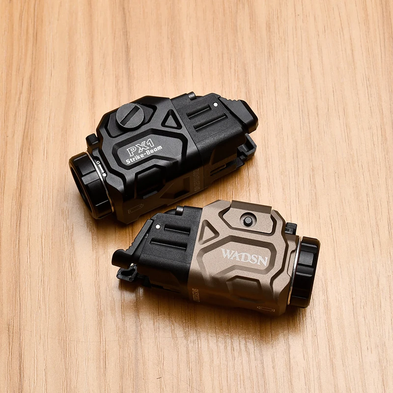 Luz de pistola WADSN PX1 táctica MINI linterna colgante 800 lúmenes lámpara de cazador linterna para CS Wargame Airsoft 20mm Rail - imagen 2