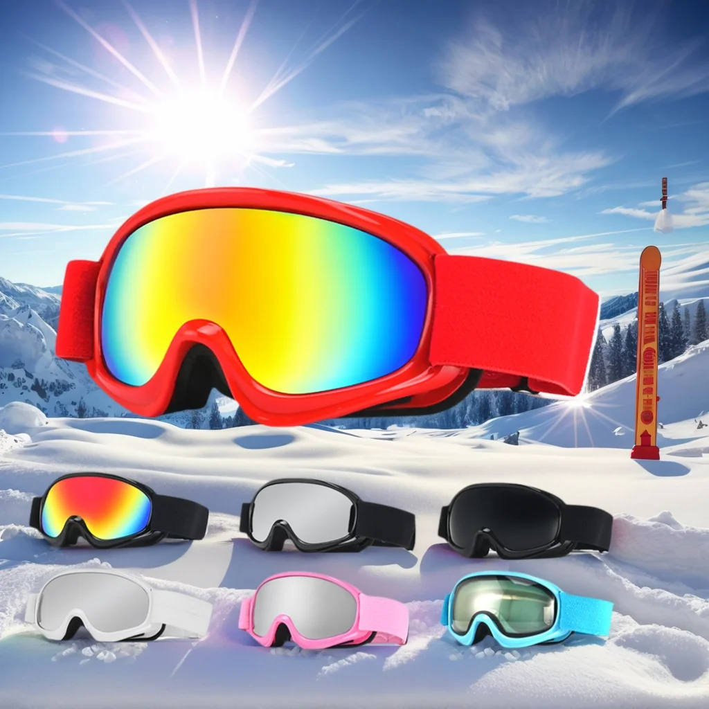 Nuevas gafas de esquí bonitas para niños de 4 a 14 años, gafas antiniebla UV400 para nieve, deportes al aire libre, Snowboard de invierno, gafas de esquí para niños - imagen 2