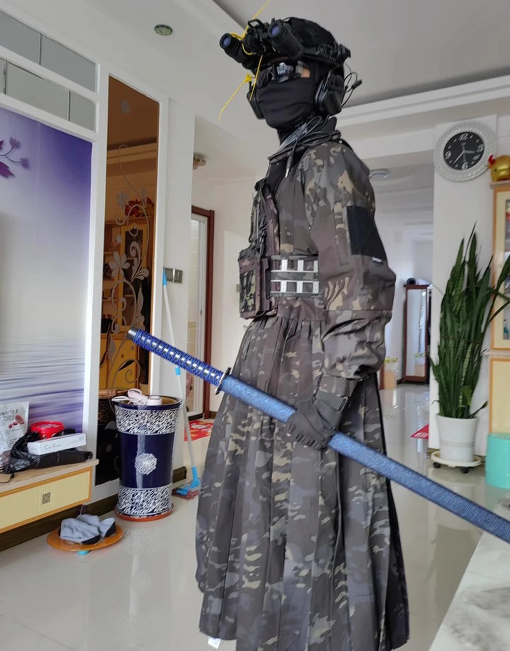 Camisa táctica Airsoft estilo chino traje de pez volador ropa al aire libre - imagen 4