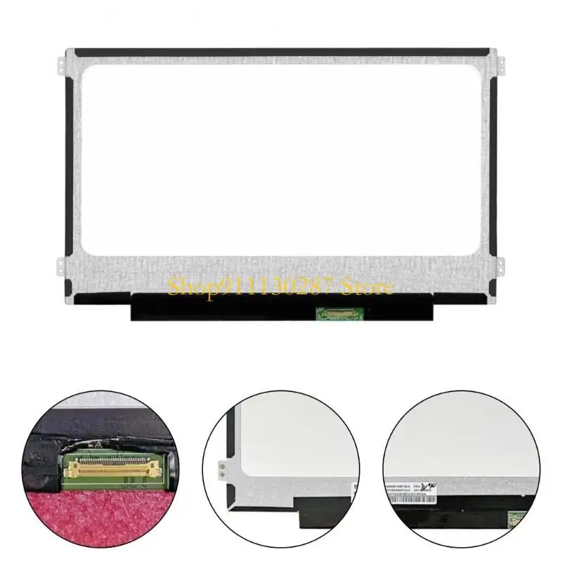 J1HC 11.6 pulgadas Pantalla pantalla LCD Reemplazo panel 1366x768 Pantalla, conectores EDP 30 pines para NT1166WHM-N21 - imagen 4