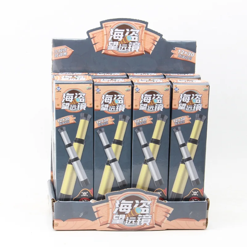 Telescopio Monocular con zoom de 35mm de mano Vintage, Spyglass pirata ligero, regalos para niños, Advanture para acampar al aire libre - imagen 3