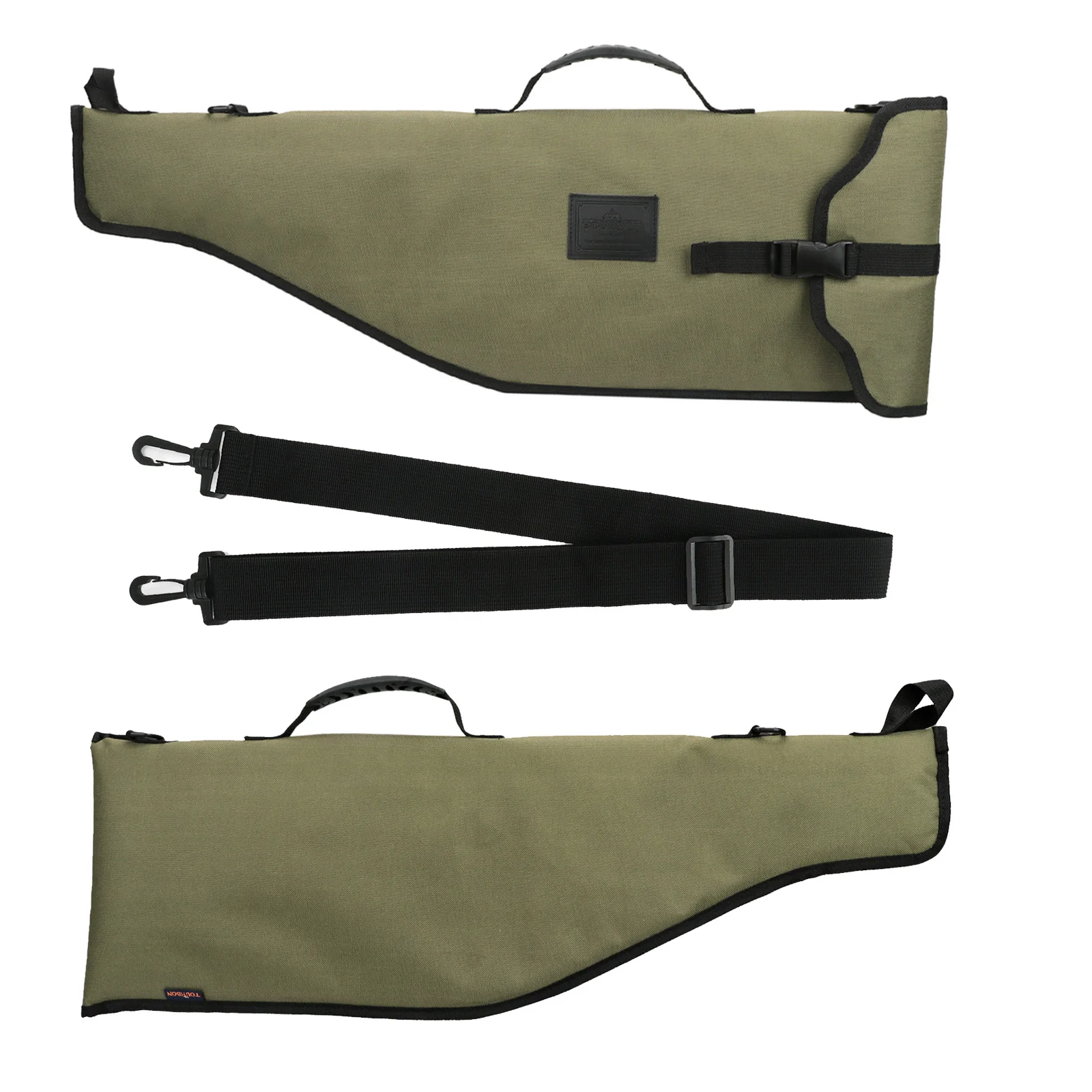 Tourbon-accesorios para armas de caza, funda de nailon para pistola de tiro abatible, longitud de 76CM, soporte para bolsa de protección de barril con cierre de hebilla - imagen 2