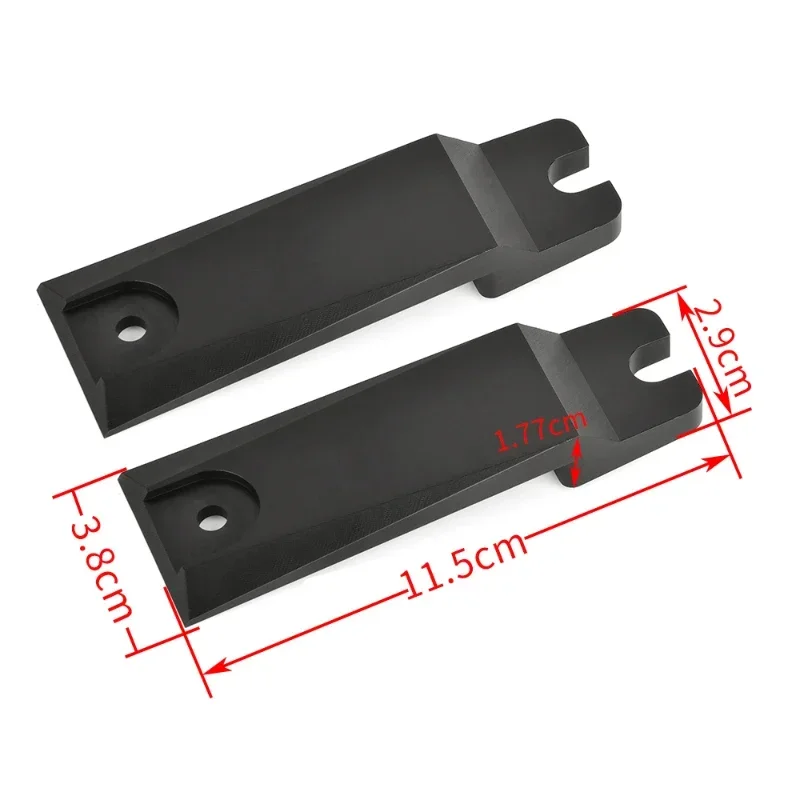 Adaptador de extremidades de arco, montaje de extremidades de arco ILF existentes en interfaz F, elevador, tiro con arco, arco de caza, conversión de interfaz F - imagen 5