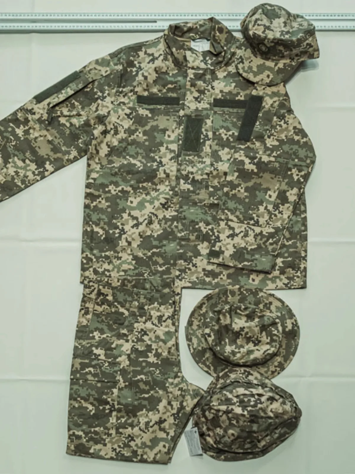 Uniforme de Base de entrenamiento MM14 de Ucrania, traje táctico del ejército de camuflaje Digital, Original, Dios, anti-ir, resistente a los arañazos - imagen 3