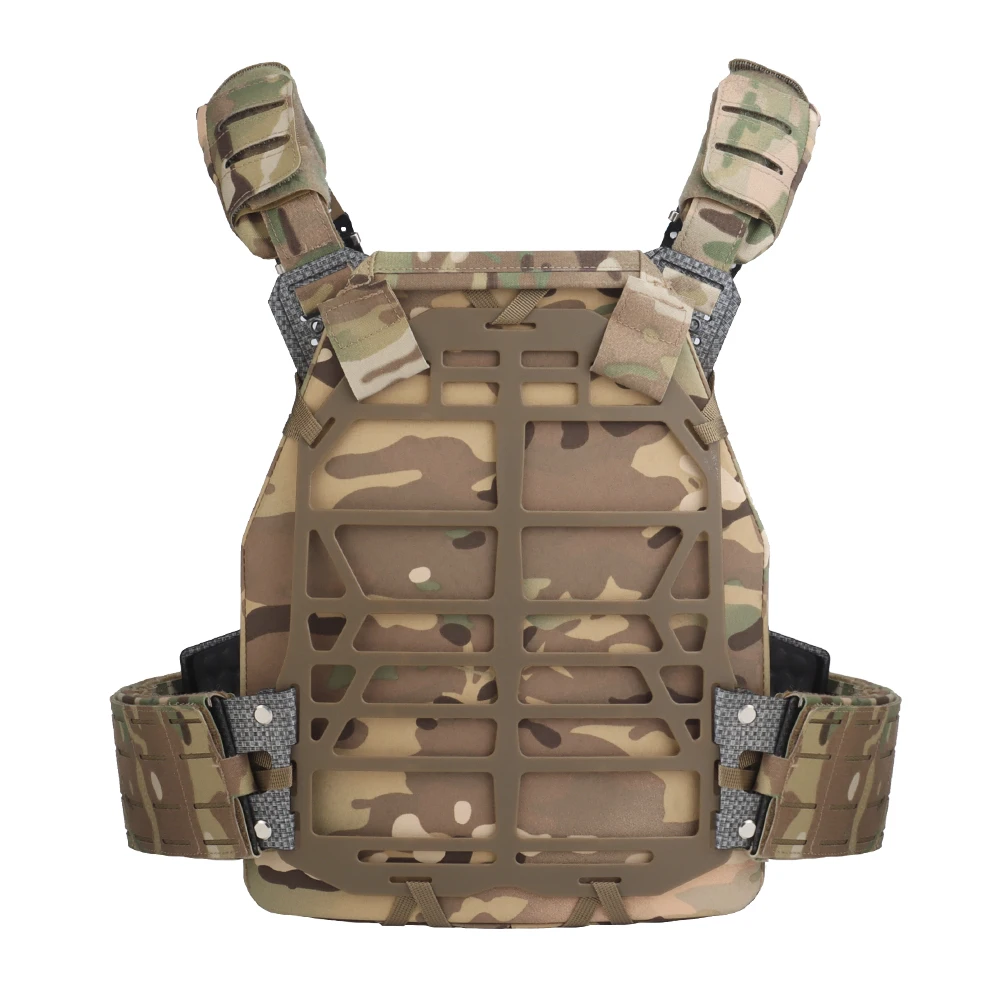 Chaleco táctico PFM S & S2.0, ligero, para caza al aire libre, tiro, chaleco Airsoft, portador de placa, equipo de armadura militar de liberación rápida - imagen 4