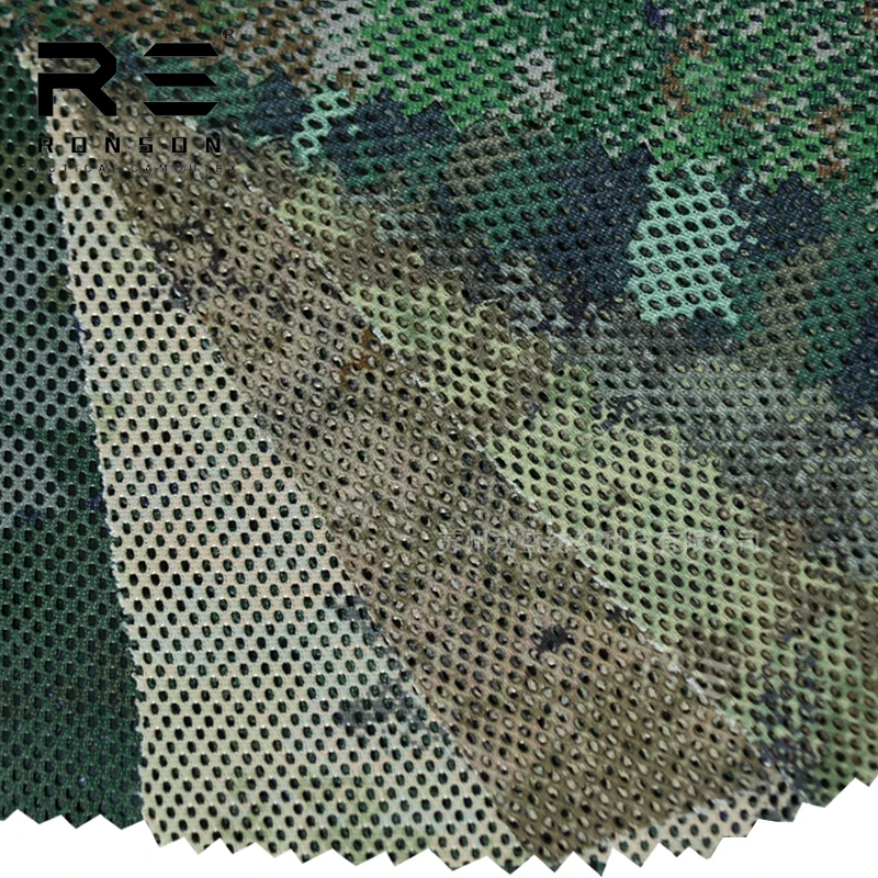 Tela de malla de camuflaje, capa transpirable de poliéster para bolsas de equipaje, malla antimosquitos, nueva - imagen 2