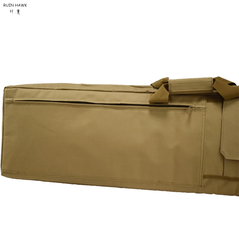 Bolsa táctica de nailon para pistola, bolsa de caza, estuche para Rifle Airsoft, bolsa de protección para transporte de pistola, para deportes al aire libre, pesca y Camping - imagen 3