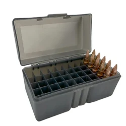 Caja táctica de munición para rifle 7.62x39mm con tapa abatible