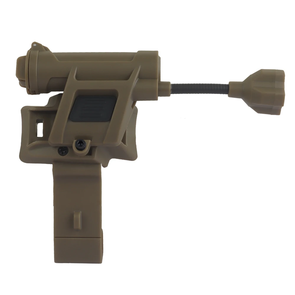 Iluminación de reconocimiento LED táctica 4 Gen IR MPLS CHARGEIR cascos luz de Flash de señal herramientas de supervivencia al aire libre accesorios para casco - imagen 4