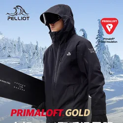 Pelliot Chaqueta de invierno impermeable transpirable para nieve