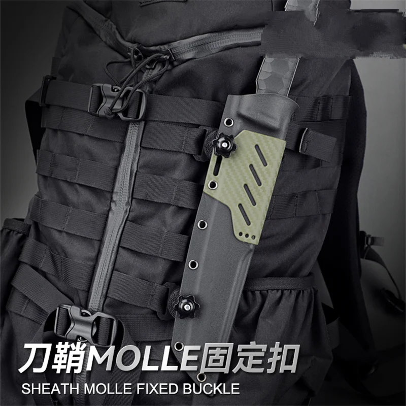 Mochila táctica K, accesorios de instalación Molle, hebilla fija de almacenamiento portátil - imagen 2