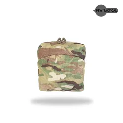 PEW TACTICAL FERRO STYLE Uso General, Bolsa para artículos diversos con cremallera GP 6X5 Bolsa para cinturón Molle de tamaño pequeño, Bolsa para accesorios NVG, PH81