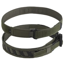 Cinturones de batalla tácticos 2 en 1, adsorción magnética, caza, tiro, combate, cinturón interior extraíble, cinturones Airsoft CS