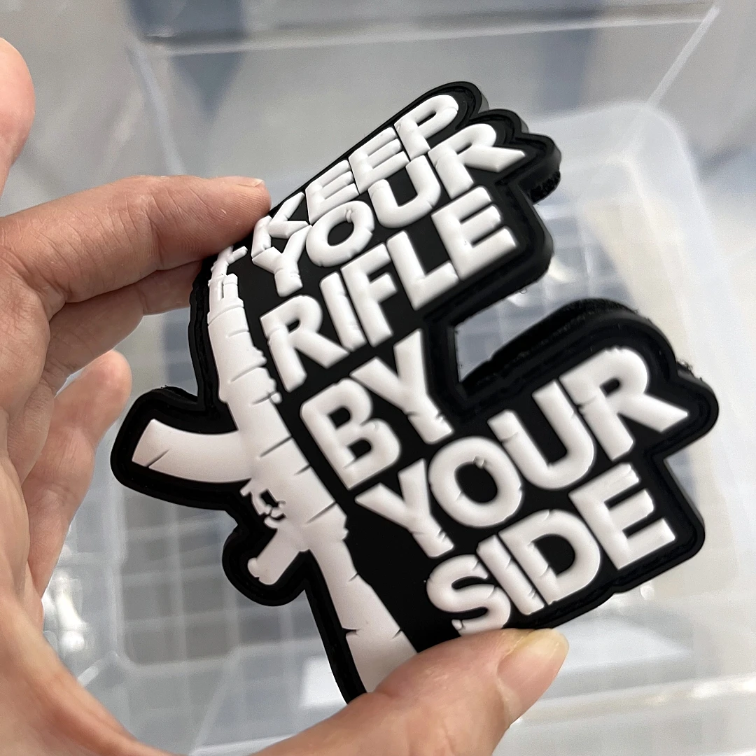 Pegatina decorativa de PVC con emblema de Calavera, parche militar de gancho y bucle, brazalete táctico, mochila - imagen 2