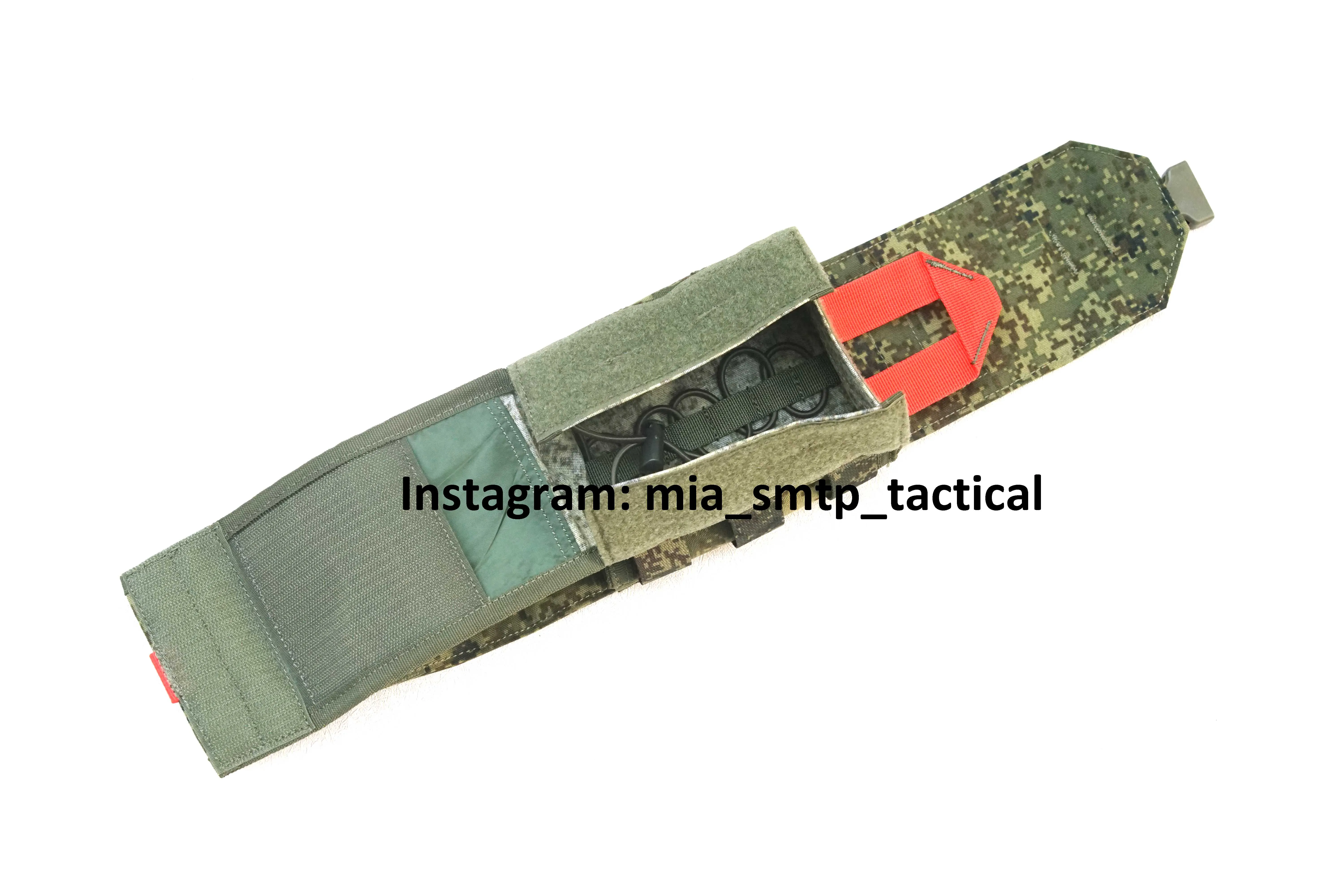 Detalle del tejido de camuflaje EMR
