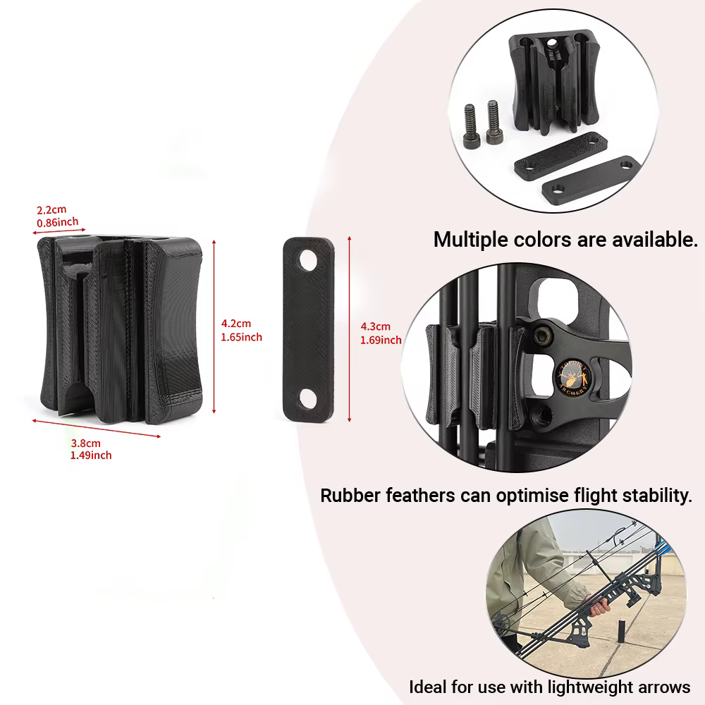 Carcaj TPU porta-flechas – Arco Compuesto Táctico - imagen 3