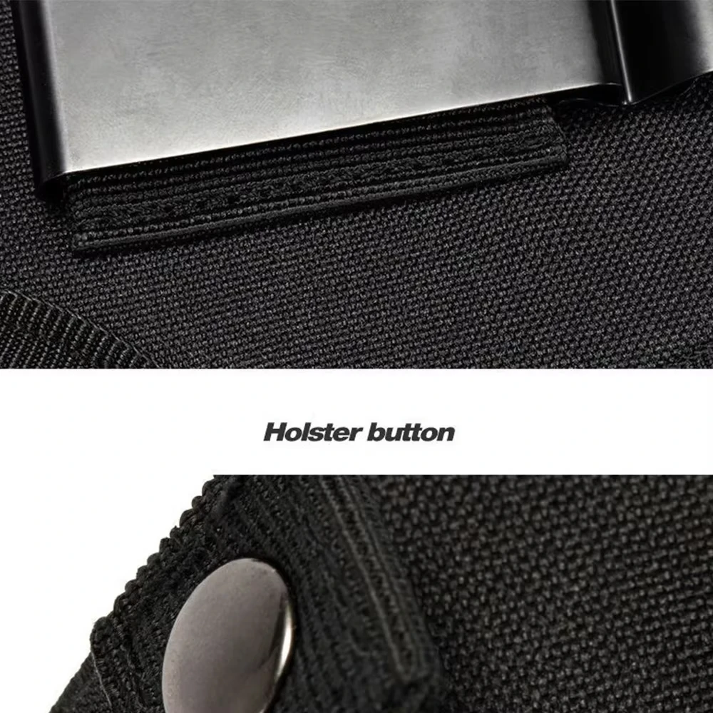 Funda táctica para caza al aire libre, bolsa de nailon oculta para pistola para Glock Sig Sauer Beretta Kahr IWB, equipo táctico General - imagen 4
