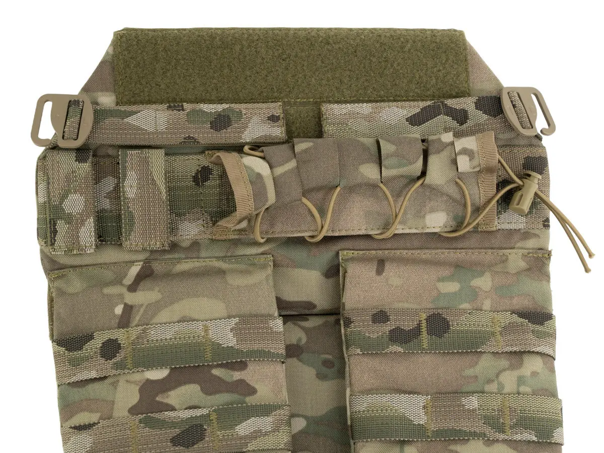 Chaleco táctico con protector de ingle y riñonera MOLLE exterior - imagen 4