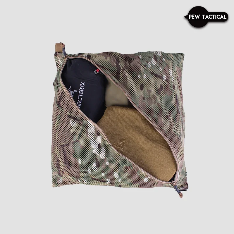 Pew Bolsa de almacenamiento táctica de malla para Airsoft y viaje - imagen 4