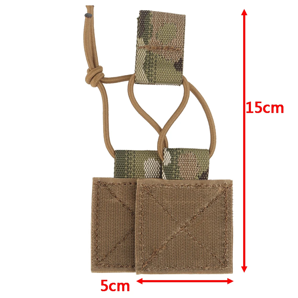 Cinturón táctico de retención de Radio para revistas, cuerda elástica, gancho de bucle 148, hebilla fija XTS5000 MAG, accesorios para chaleco de aparejo de pecho D3CRM - imagen 3