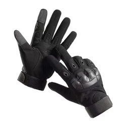 Guantes para exteriores resistentes a los golpes, resistentes al desgaste, para escalada de montaña, caza, senderismo, equipo de protección de dedos completos/medios dedos