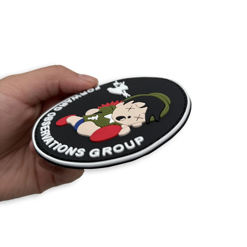 Parche táctico PVC Frontier UAV – Insignia moral con velcro - imagen 5
