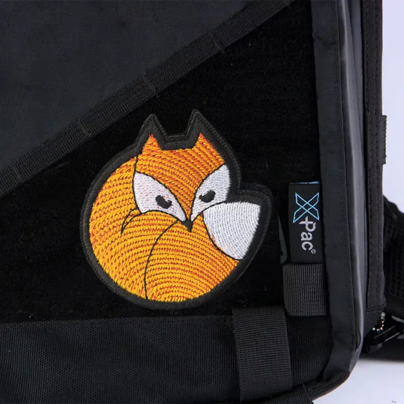 Parche de zorro, moral táctica, insignia bordada, gancho y bucle, mochila militar, ropa, accesorios decorativos, pegatina, brazalete - imagen 5