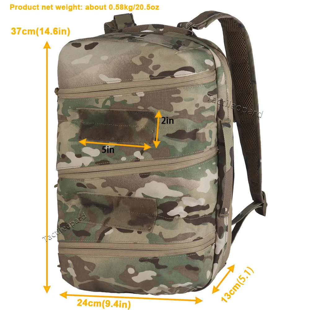 Bolsa táctica Delta, mochila médica de asalto compacta para ir al trabajo, bolsillo de primeros auxilios para exteriores, bolsa portátil IFAK GP, estilo SS de caza - imagen 3