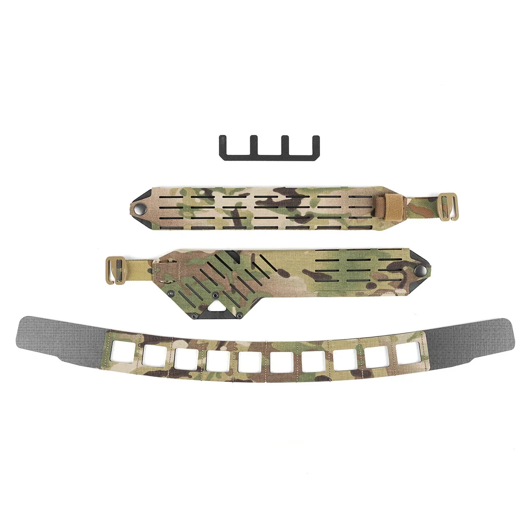 Cinturón táctico ligero V2 con sistema de correas MOLLE para equipo al aire libre, transporte diario, cinturilla ajustable - imagen 2