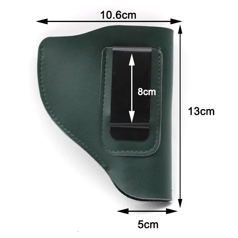 Revólver de cuero táctico mano derecha funda IWB cinturón de transporte oculto RUGER LCR 101 S & W 60 442 Taurus 50 85 fundas para pistola - imagen 5