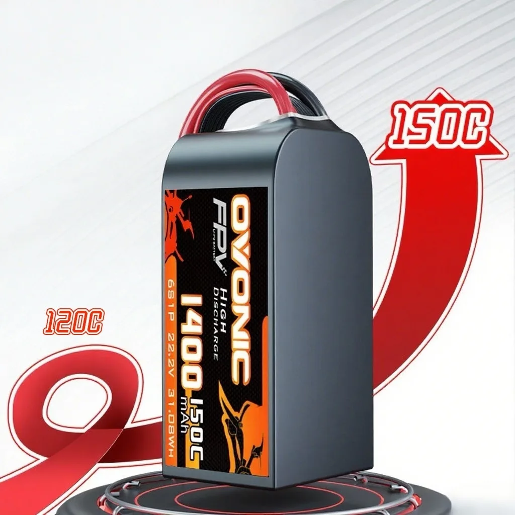 OVONIC nueva actualización 150C 650mah-2200mAh 11,1/14,8/22,2 V batería Lipo para RC helicóptero Quadcopter FPV piezas de Dron de carreras - imagen 4