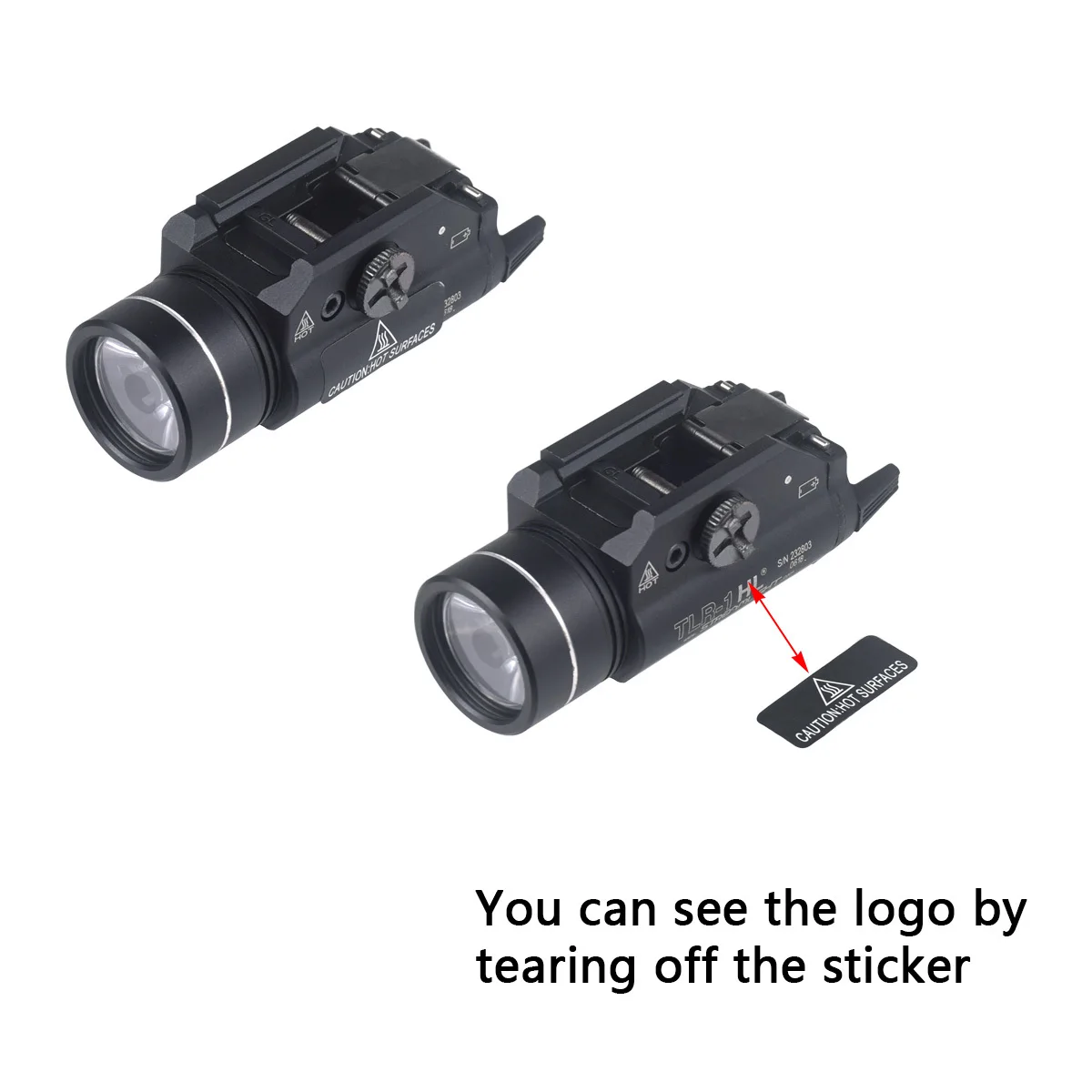 Linterna táctica LED 1000 lúmenes SureFire TLR-7 para pistola - imagen 5