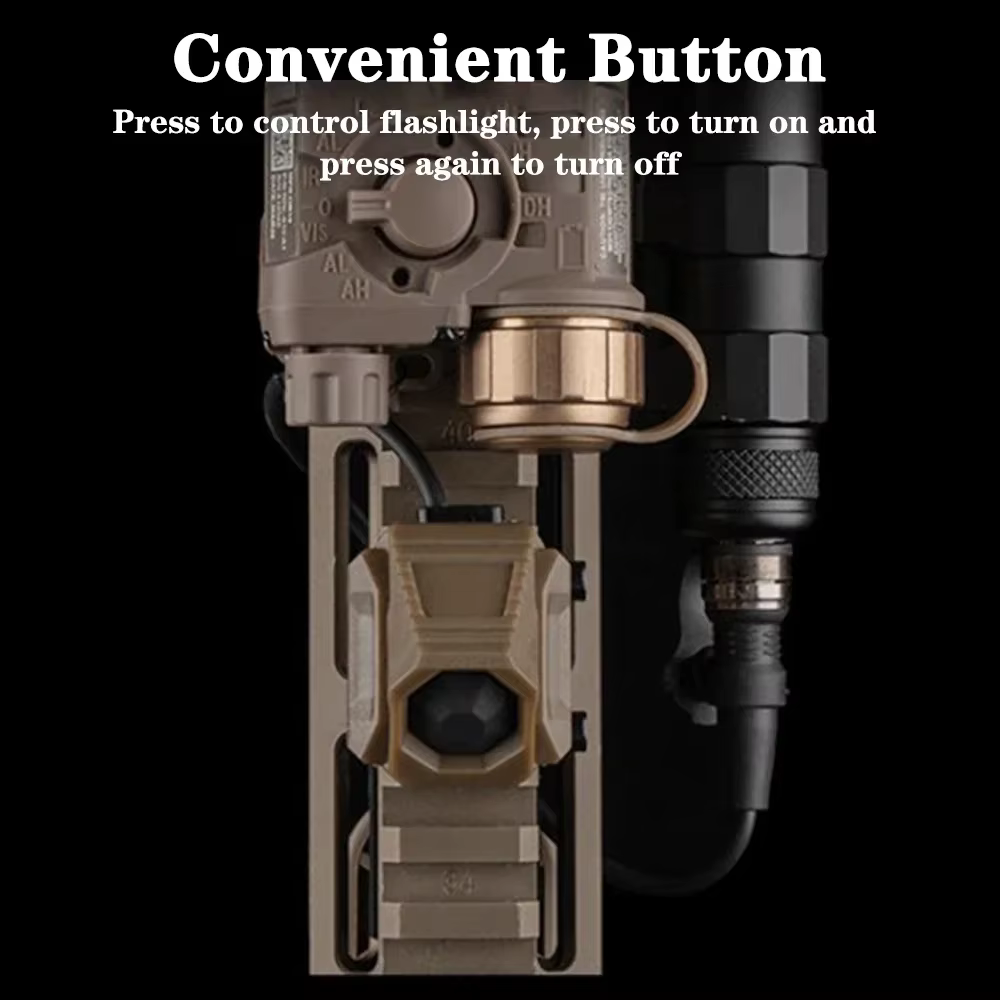 Interruptor táctico AXON SF con conector para linternas de caza - imagen 3