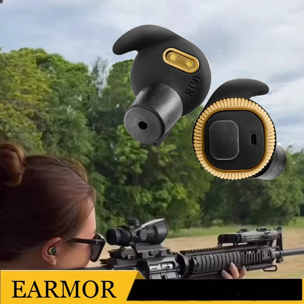 Tapones para los oídos Bluetooth Earmor M20 Ver, tapones para los oídos electrónicos militares con reducción de ruido, protección auditiva para tiro de alcance y caza - imagen 5