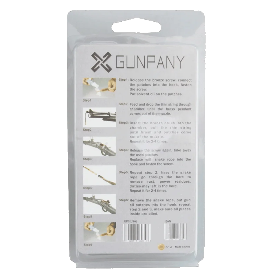 Vector Optics-cable de limpieza para pistola de caza, Calibre limpiador de cañón de Rifle, 22 LR - imagen 5