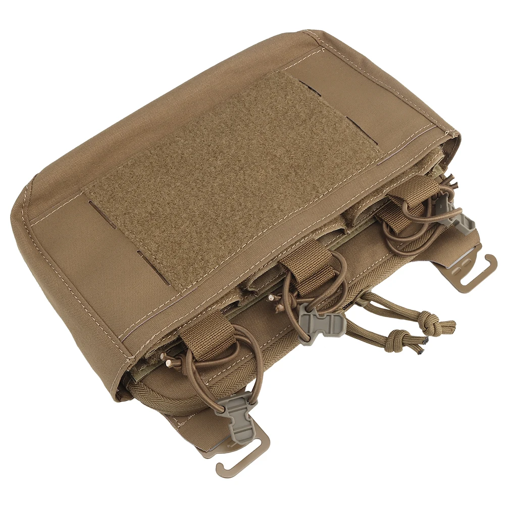 Riñonera Táctica Gancho G DOPE Solapa Frontal Riñonera Abdominal Doble Pila Bolsa Canguro Inserción Triple Revista Chaleco Portador FCPC FCSK - imagen 5