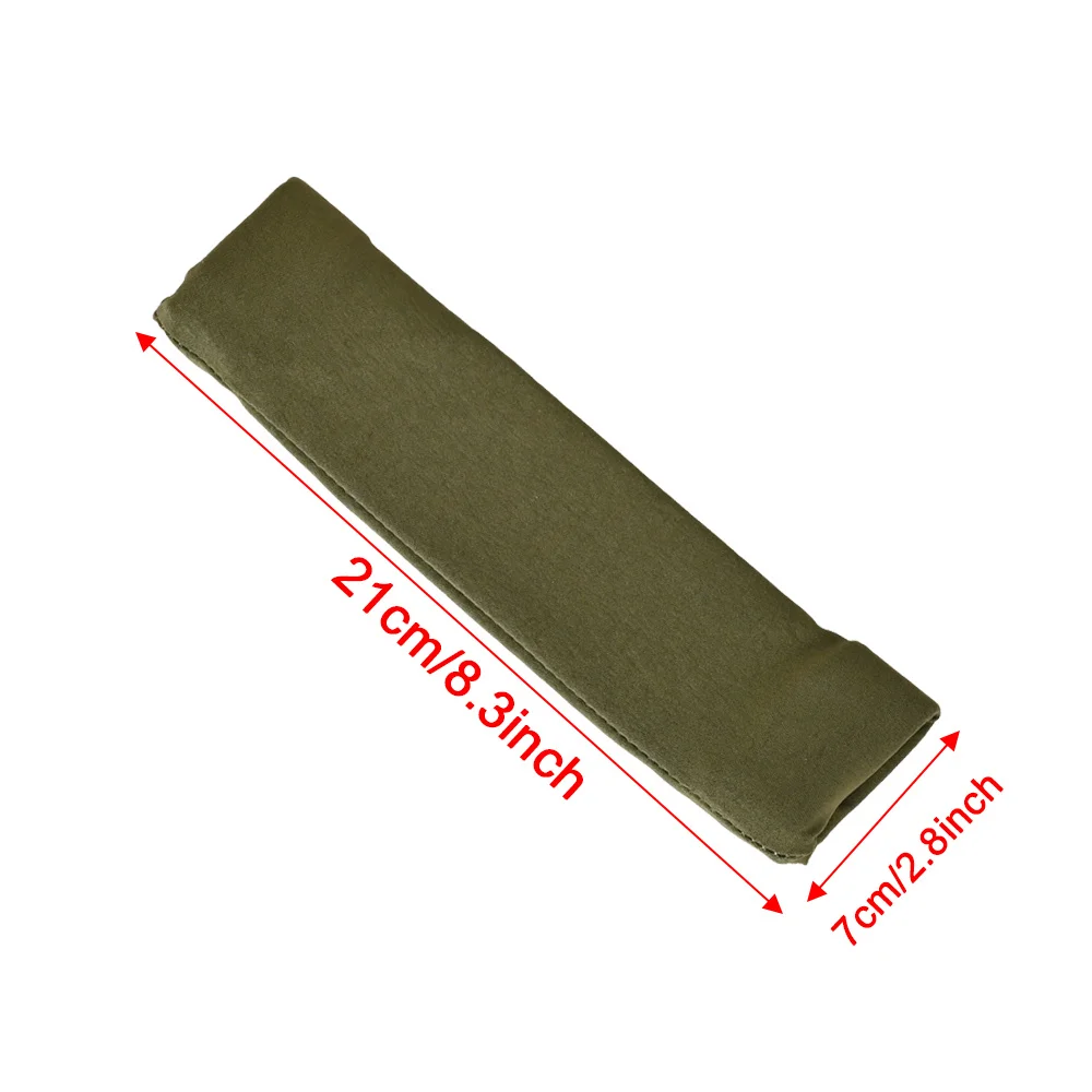 Par de calcetines acolchados tácticos estilo Ferro, almohadillas de hombro de sección gruesa para chaleco de caza, portador de placa, mochila de nailon - imagen 3