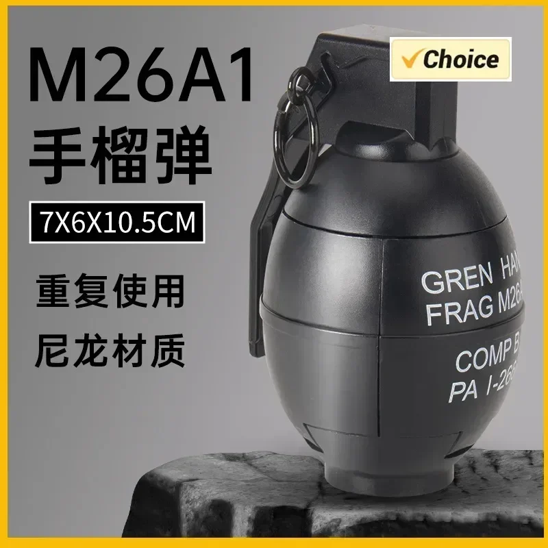 Modelo de granada Airsoft para exteriores F2pcs, modelo de granada de humo táctica, granada de ráfaga M67, varios modelos tácticos Airsoft, granada