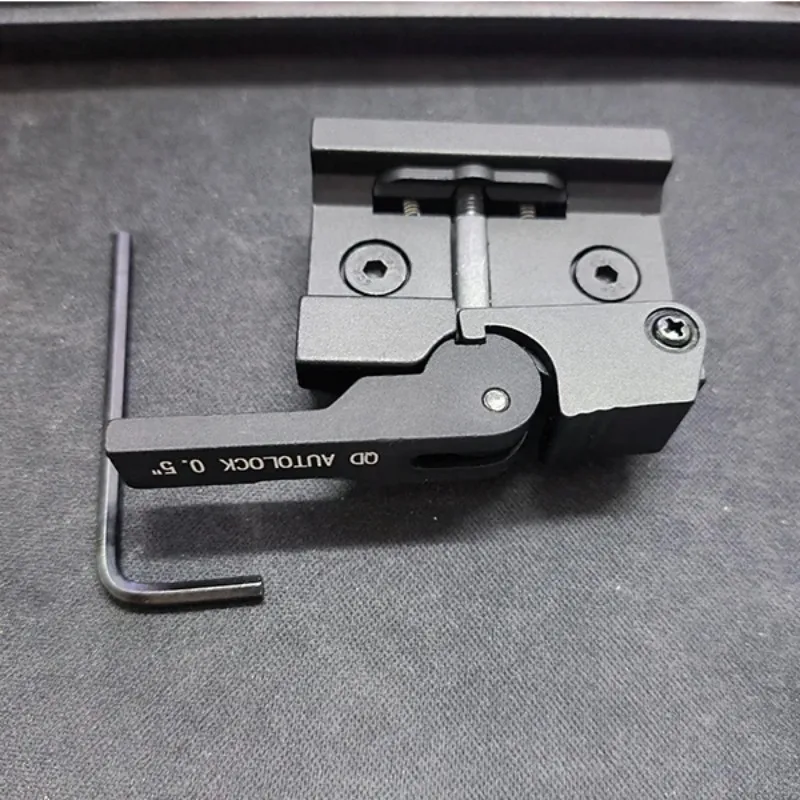 Soporte táctico de liberación rápida para decoración de juguete, riel Picatinny de 20mm, accesorio de Cosplay