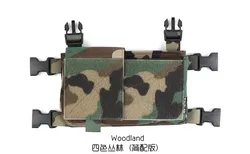 PEW MK3 MK4 Juego de panel frontal táctico para porta cargadores 5.56