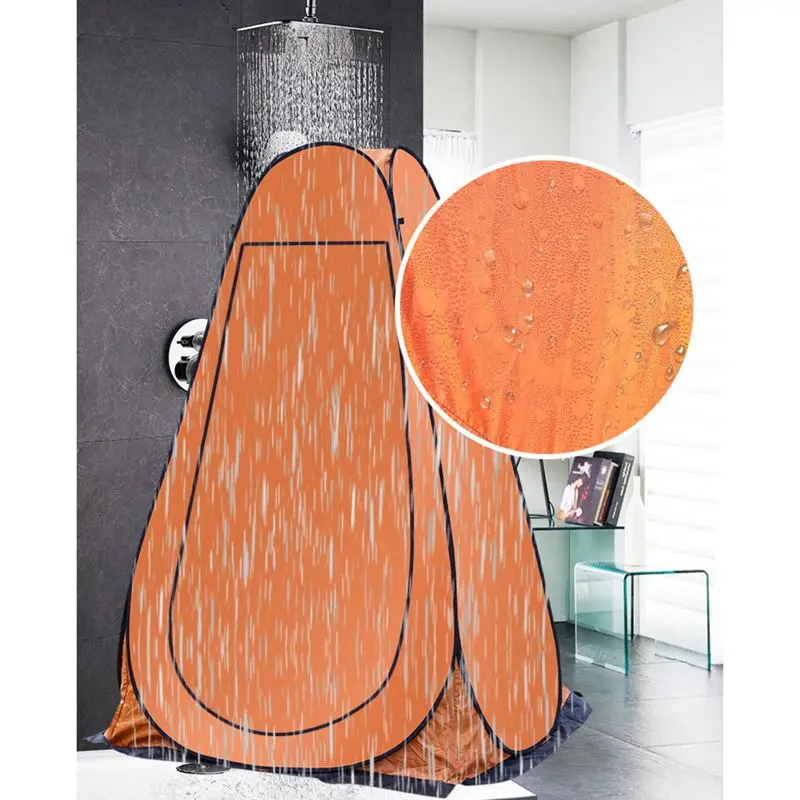 Tienda de ducha portátil para acampar al aire libre, cubierta de baño Simple, tienda de montaje para cambiarse, inodoro móvil, tienda de fotografía de pesca - imagen 5